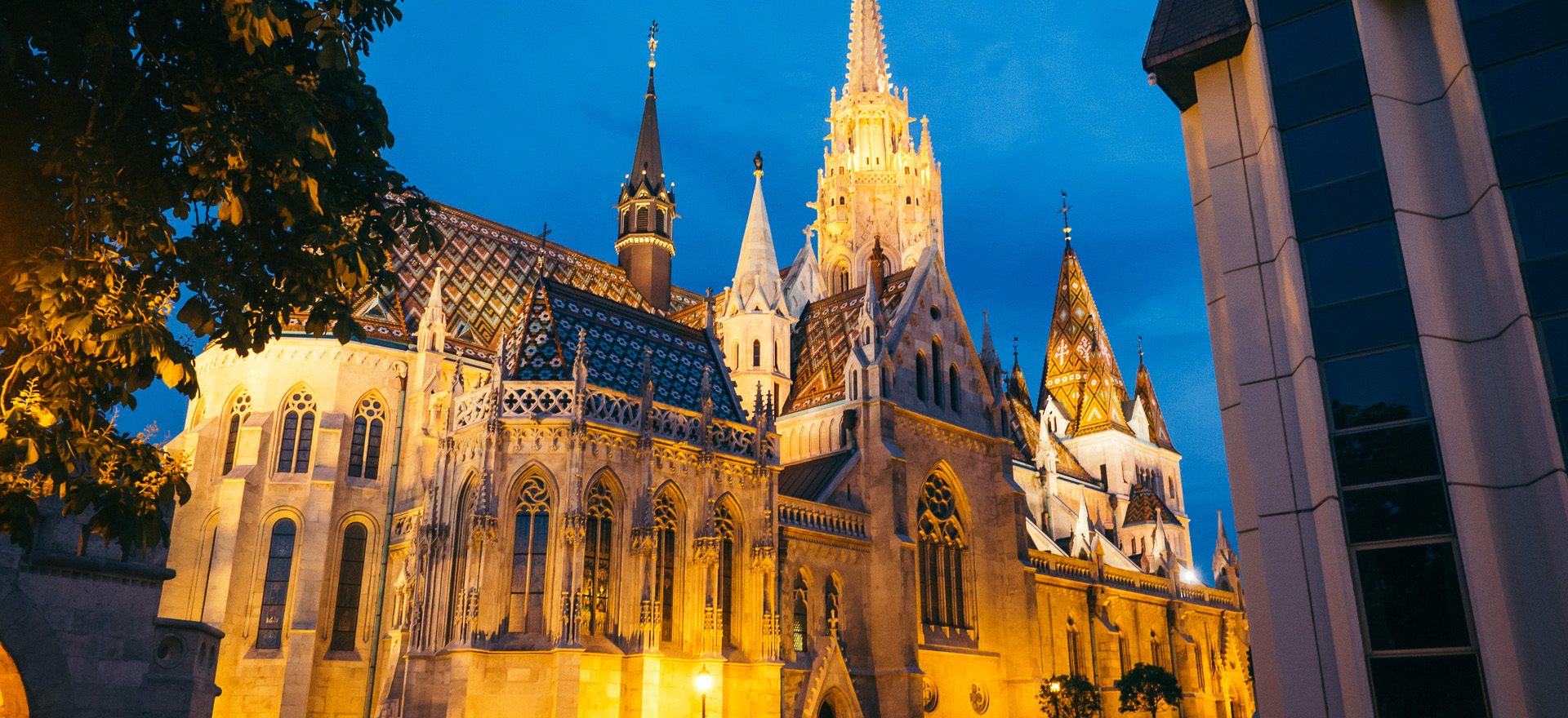 The North Facade of Matthias Church in Fisherman's Bastion