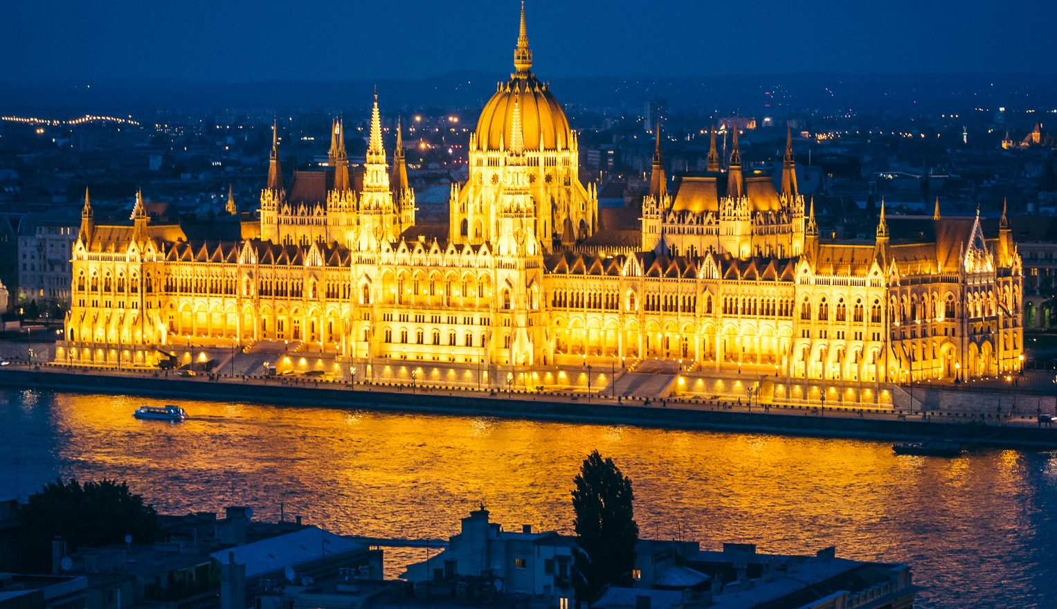 Hungarian Parliament Building (Országház)from Fisherman's Bas
