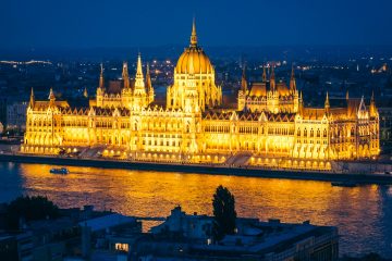 Hungarian Parliament Building (Országház)from Fisherman's Bas