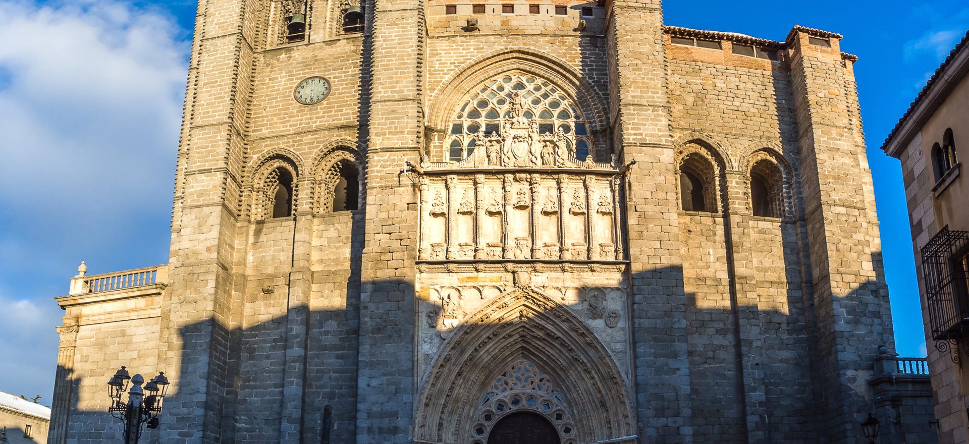 West Facade of Cathedral of Ávila (Catedral del Salvador de Áv