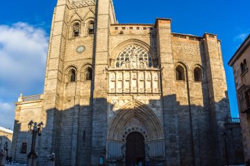 West Facade of Cathedral of Ávila (Catedral del Salvador de Áv