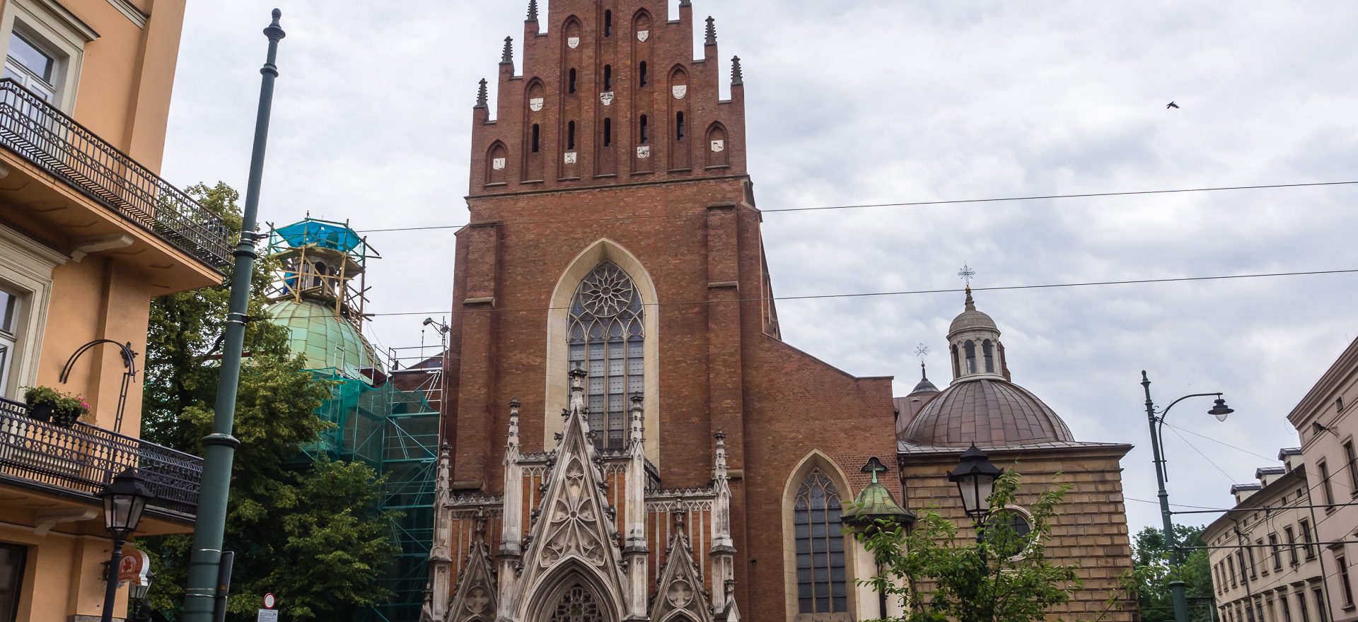 West Facade of Holy Trinity Church in Kraków