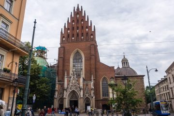 West Facade of Holy Trinity Church in Kraków