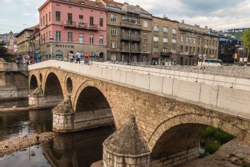 The Latin Bridge in Sarajevo
