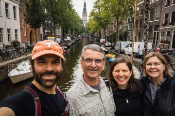 Selfie of the Day on Groenburgwal