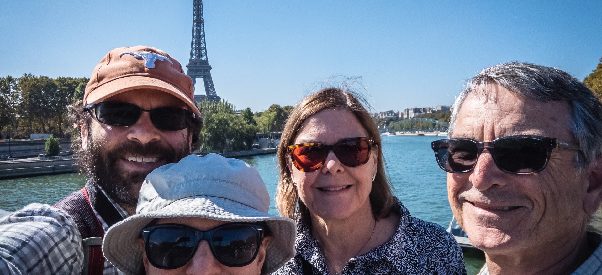 Selfie of the Day on the Seine
