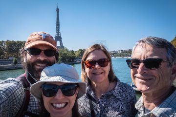 Selfie of the Day on the Seine
