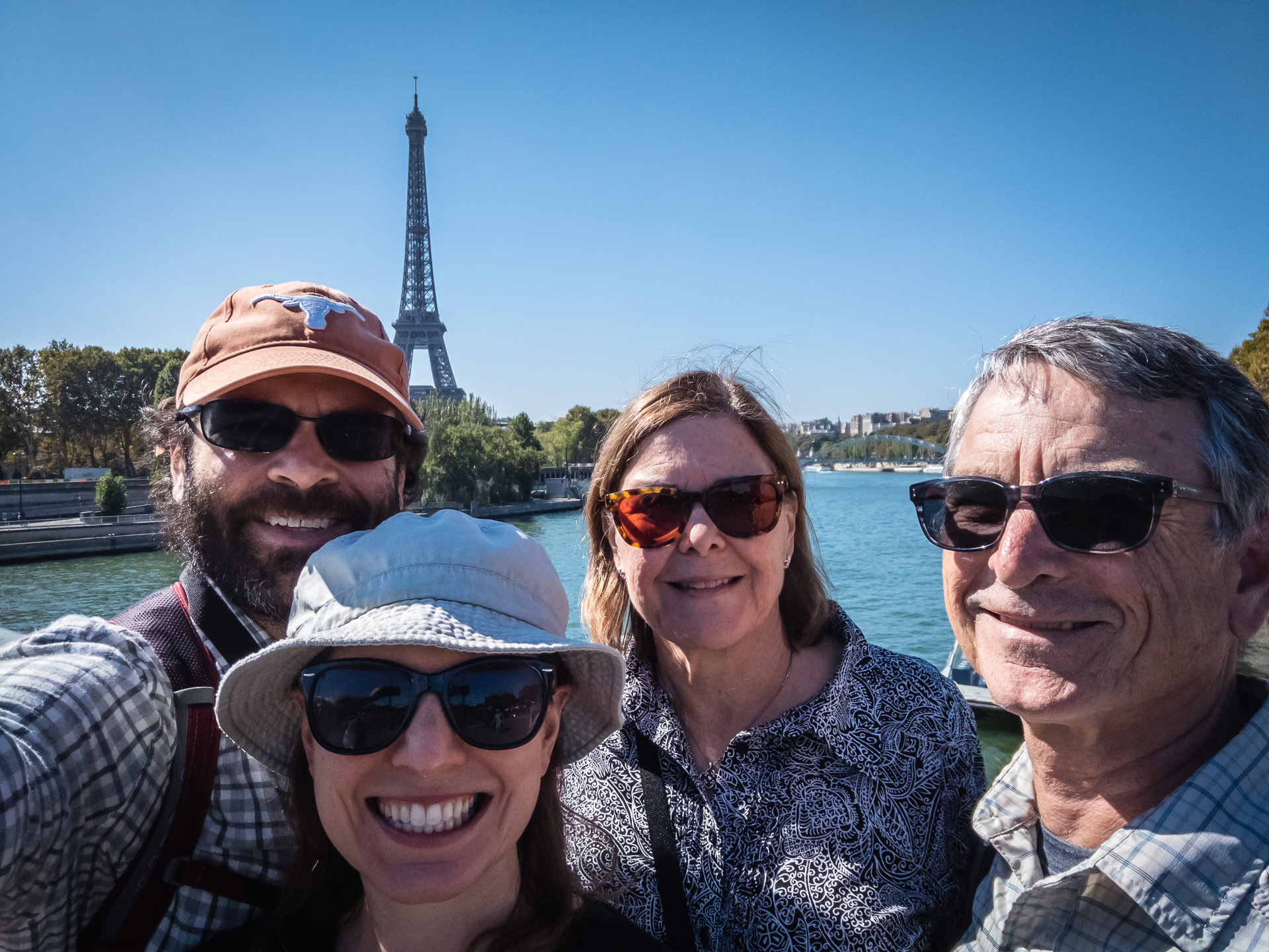 Selfie of the Day on the Seine