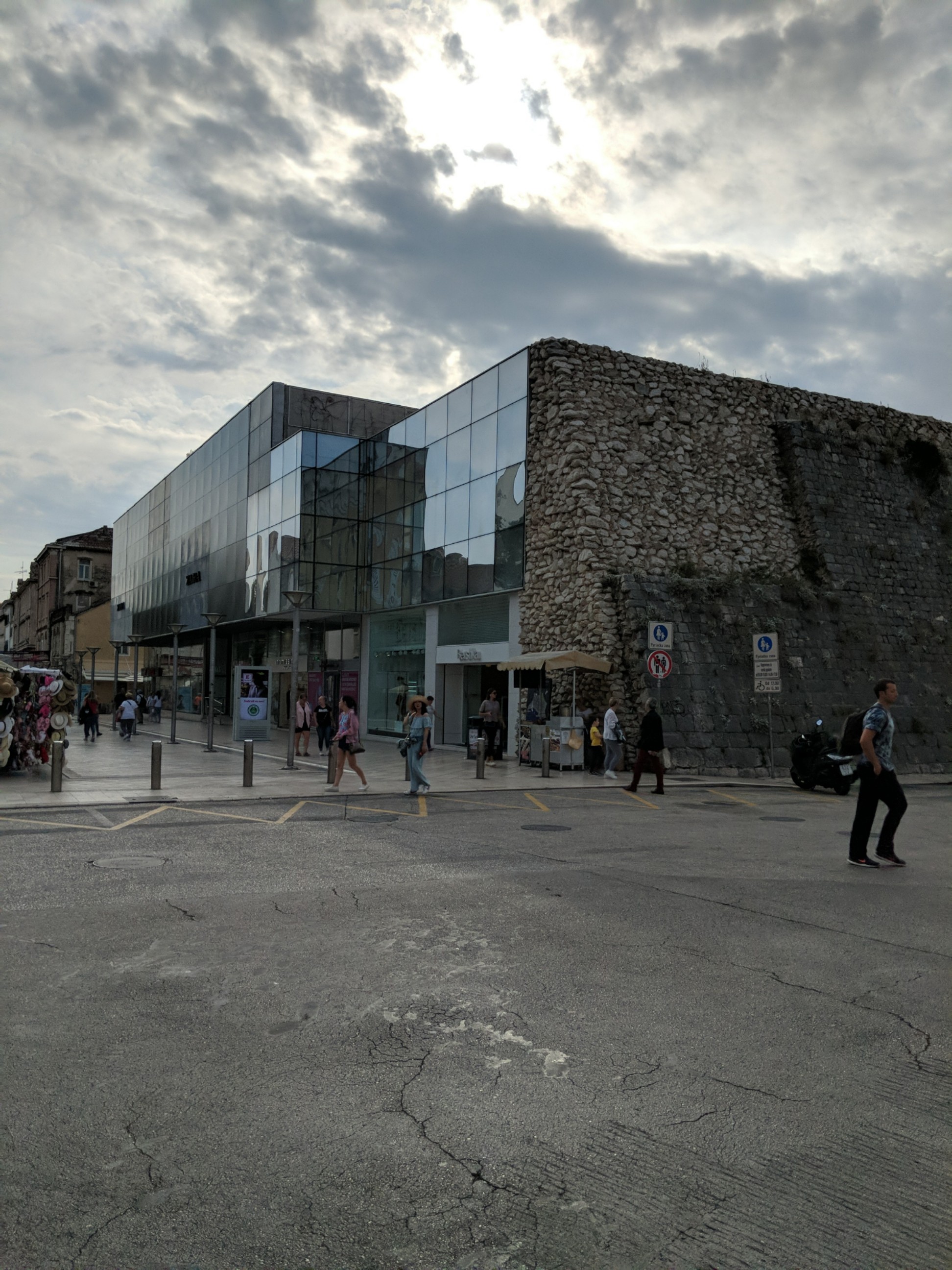 Shopping Center Near Old Town, Split
