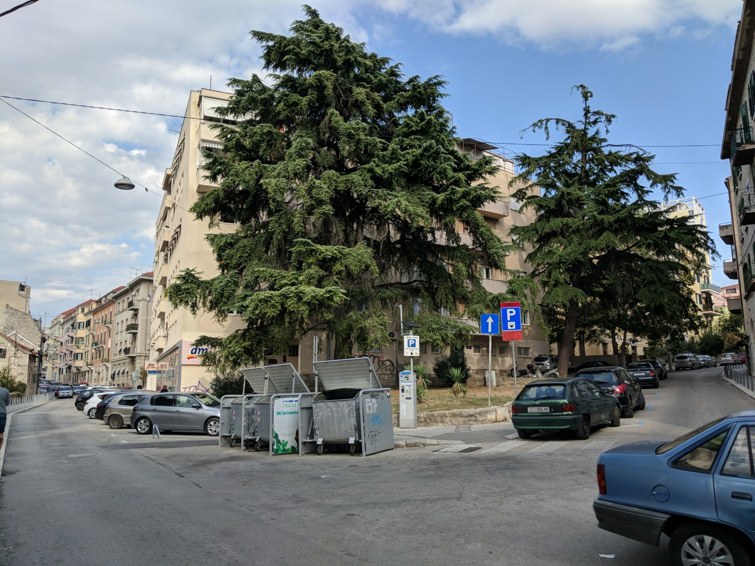 An apartment building in Split, Croatia