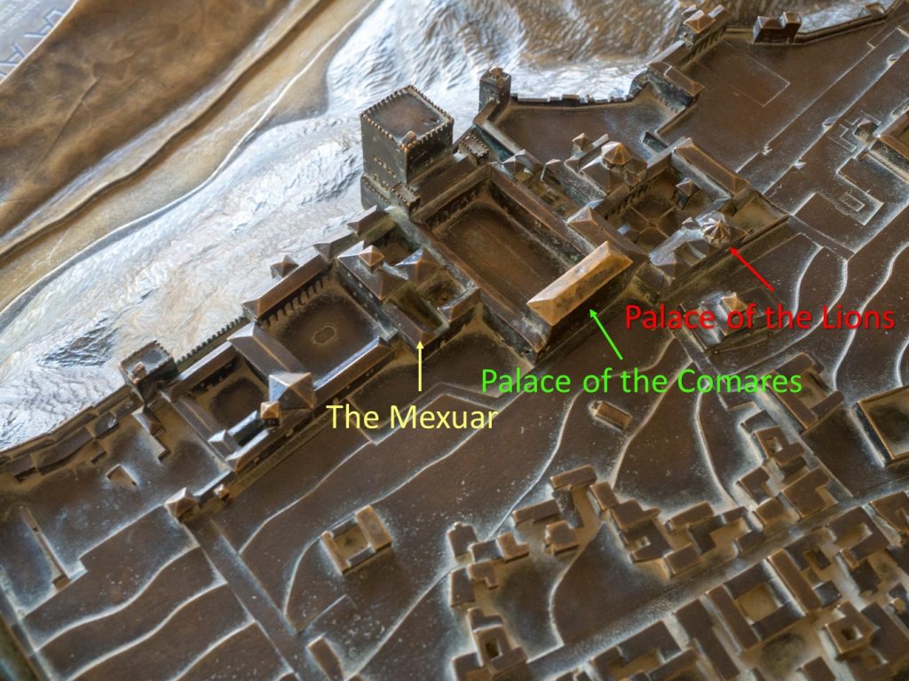 Scale model of the Nasrid Palaces
