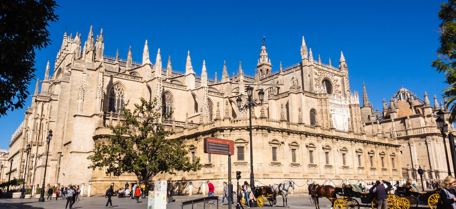 South Facade of the Cathedral of Seville